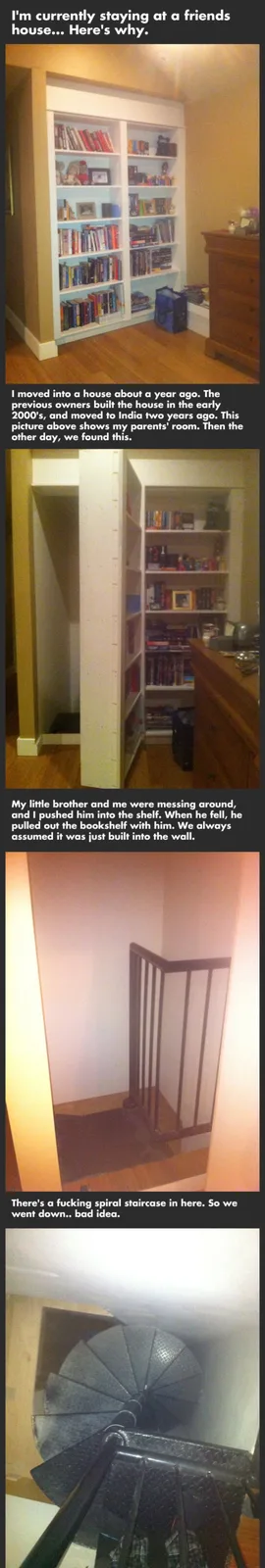 Kids Stumble Upon a Creepy Secret Room Hidden in Their House