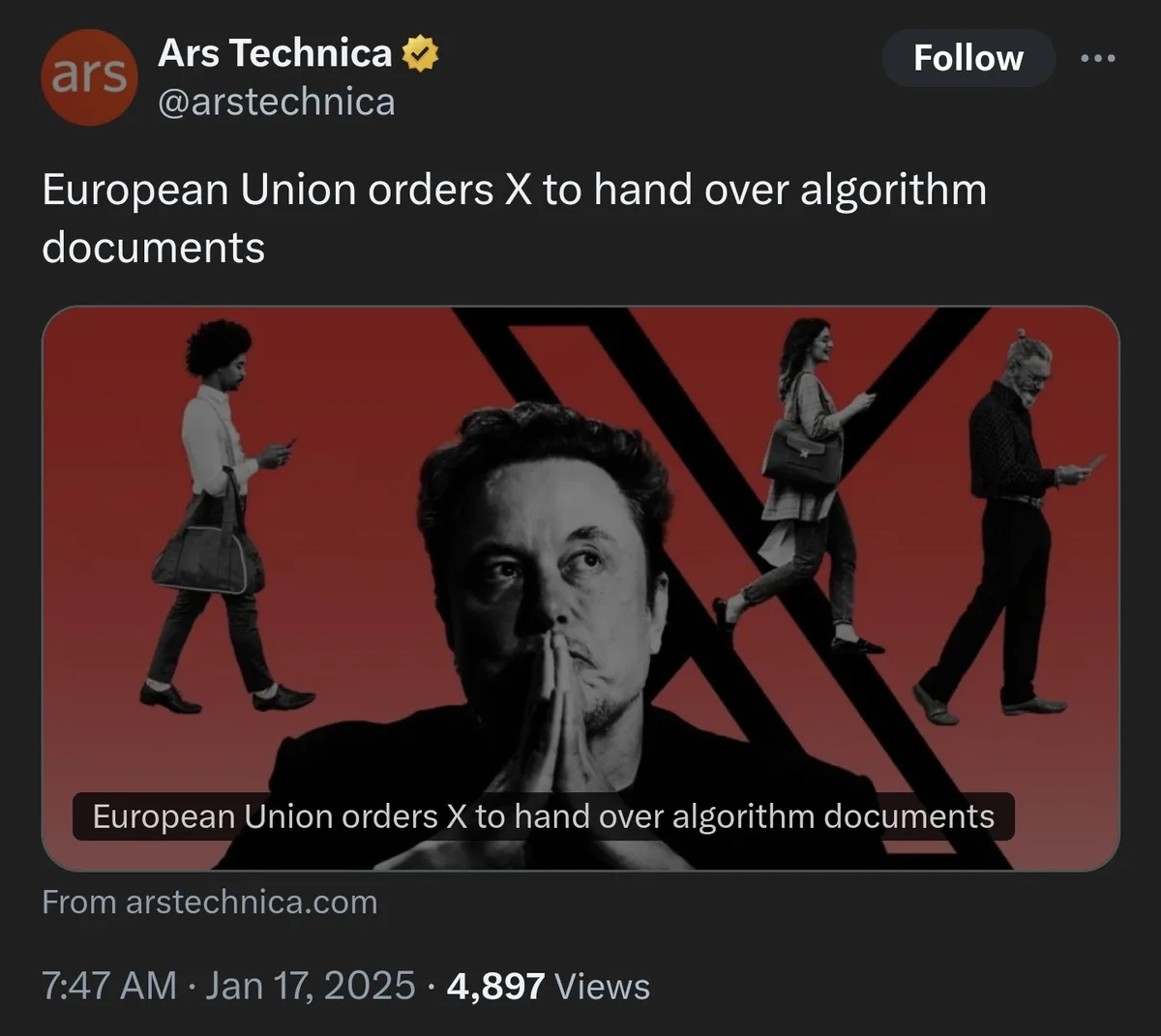 Coincidence? EU Targets 'X' on TikTok Ban Day