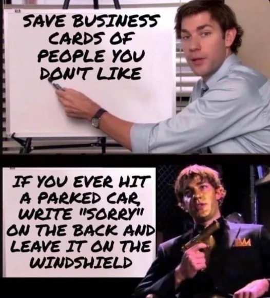 The image is a two-panel meme. The top panel shows a man in a light blue shirt writing on a whiteboard with the text 'SAVE…