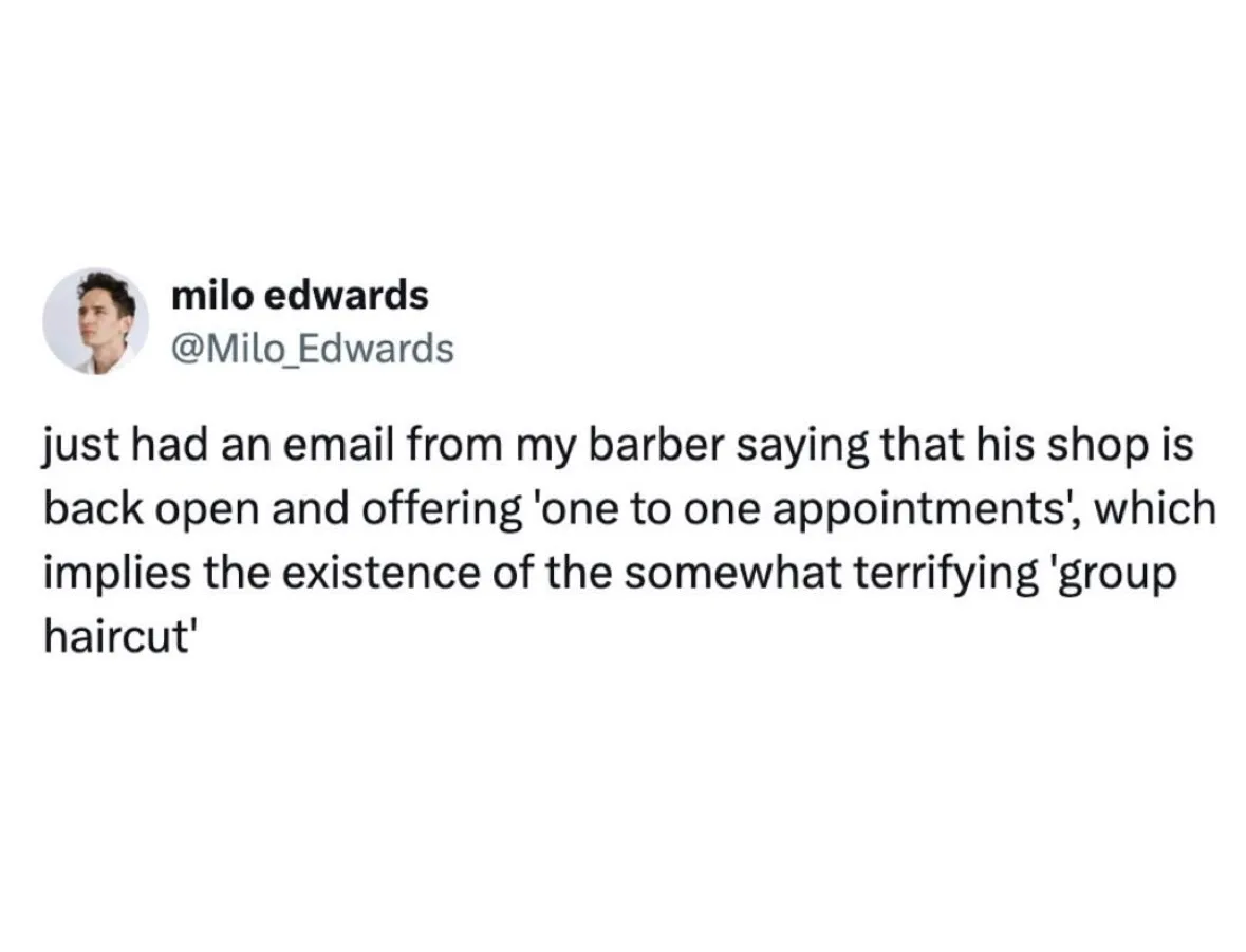 Isn't that what they call a barbershop quartet?