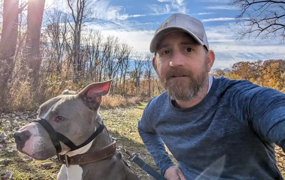 Sending Christmas cheer from me and my buddy Iggy!