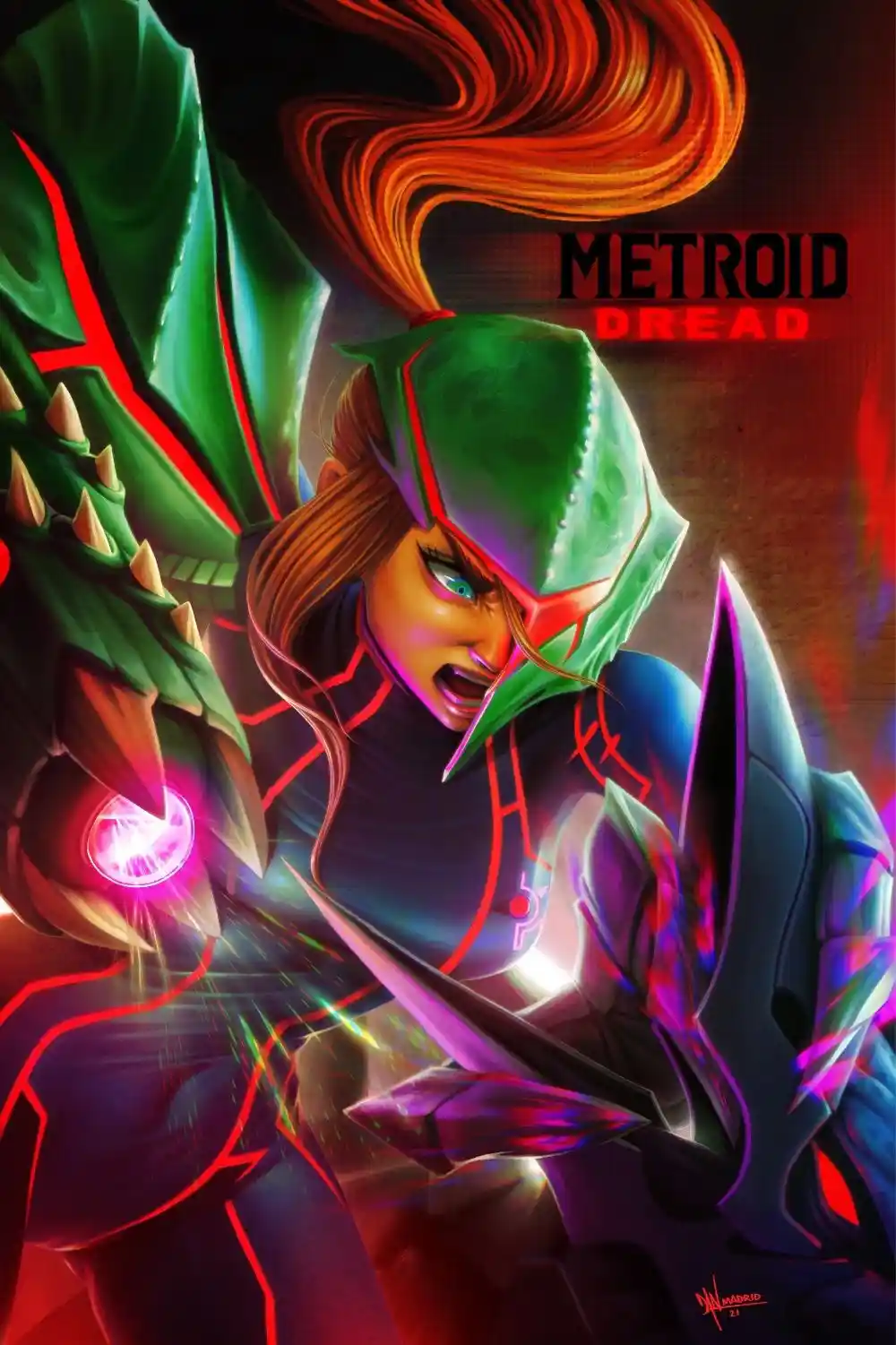 Metroid Monday: A Creative Tribute by Danderfull
