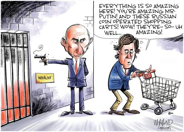 The Caricature of Putin: A Satirical Take