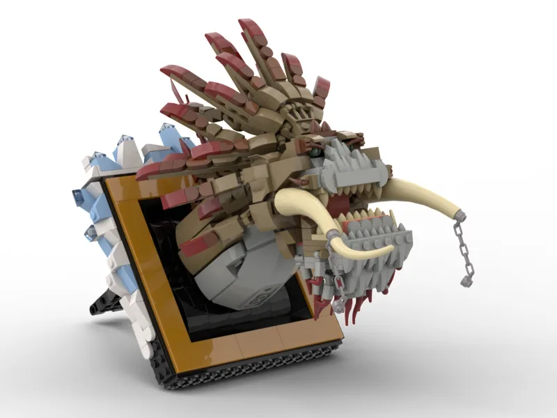 Massive Lego How to Train Your Dragon creation dump, crafted in Stud.io 2.0.