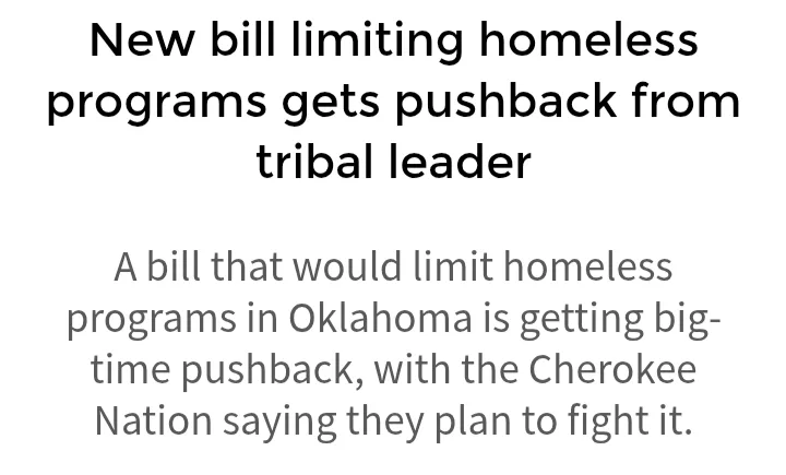 The image displays a news headline and subheadline in black text on a plain white background. The headline reads 'New bill…