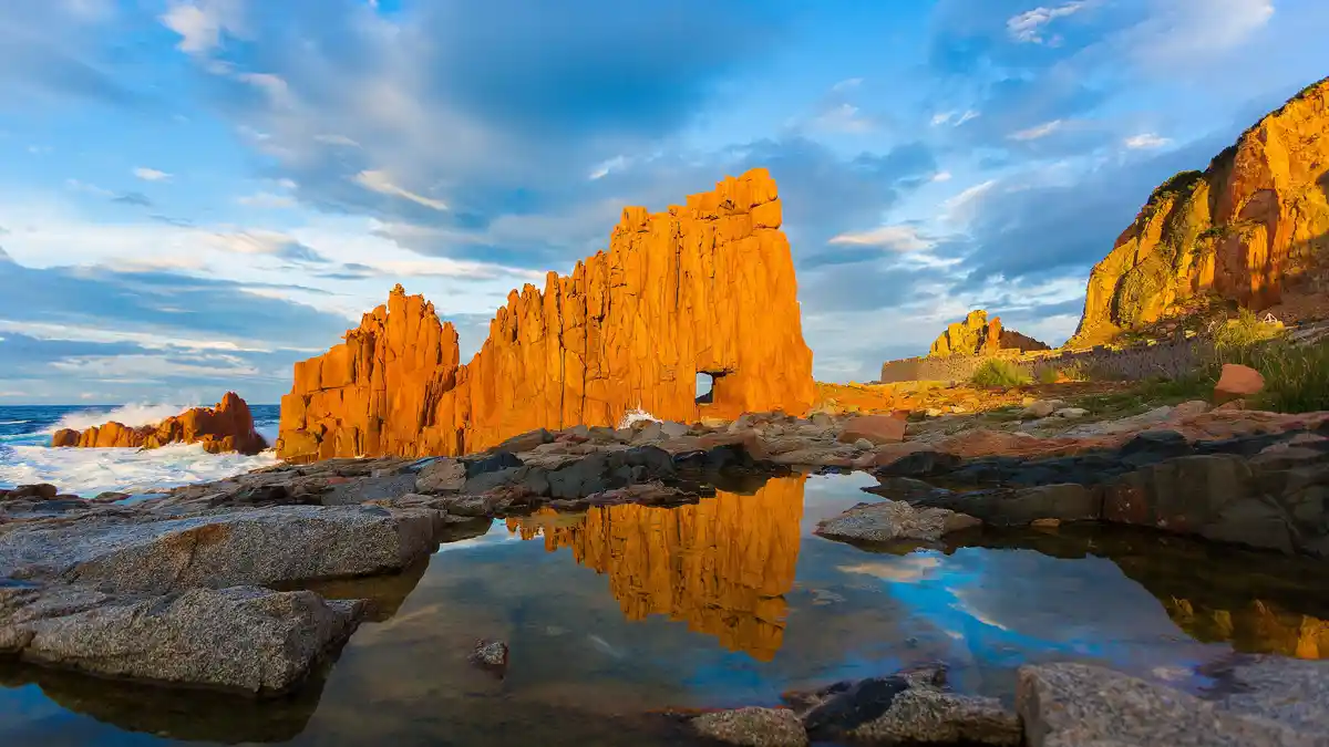 Sardinia's rugged coastlines, outlined by over a thousand miles of towering sea cliffs and teeming tide pools, draw tourists…