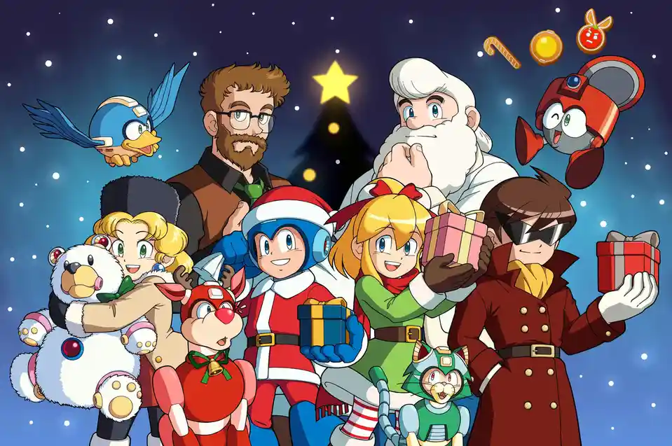 Warm Christmas Wishes from the Rockman Family!