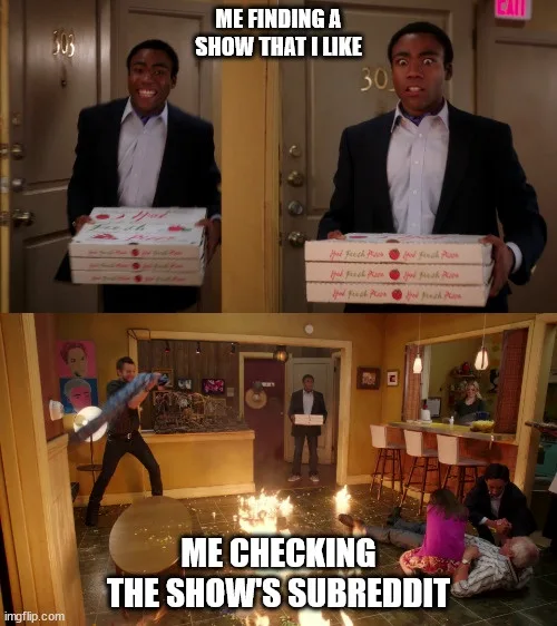 The meme features two panels from the TV show '30 Rock'. The top panel shows actor Tracy Morgan smiling while carrying…