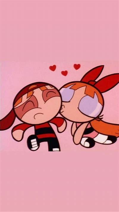 Two cartoon characters, one with red pigtails and a striped shirt, and the other with orange pigtails and purple glasses…