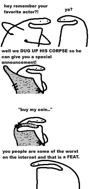 A two-panel comic featuring stick-figure-like characters. The top panel shows one character asking if the viewer remembers…