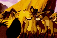 a six-frame animated sequence from Disney's 'The Lion King' shows a lion cub (Simba) turning his head to the right while a…