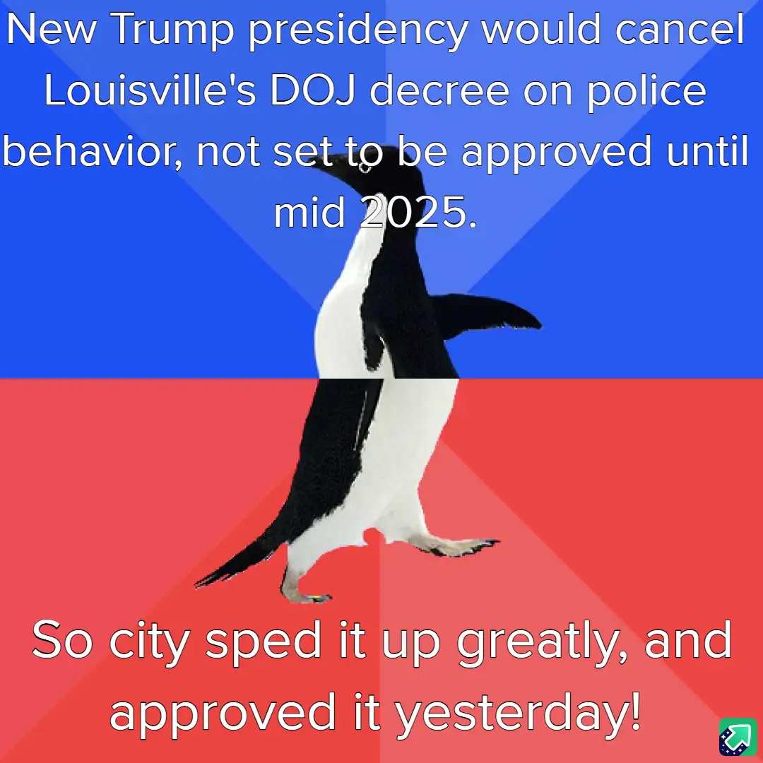 Take that, Trump! Celebrating a victory against his second term ambitions.