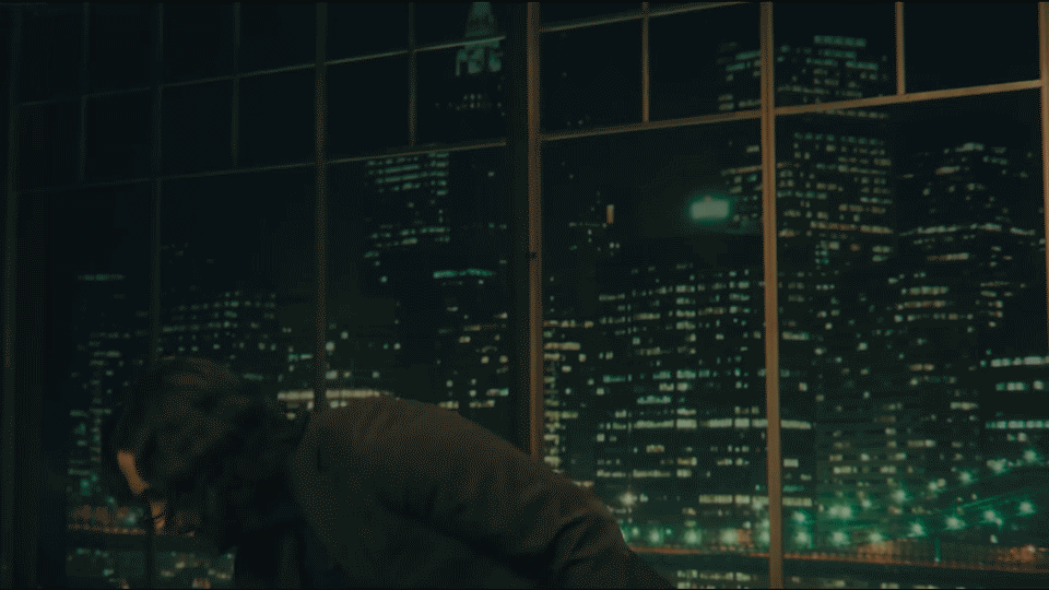A four-panel meme shows Keanu Reeves in a dark suit, initially holding a white mug with red text, then looking surprised and…