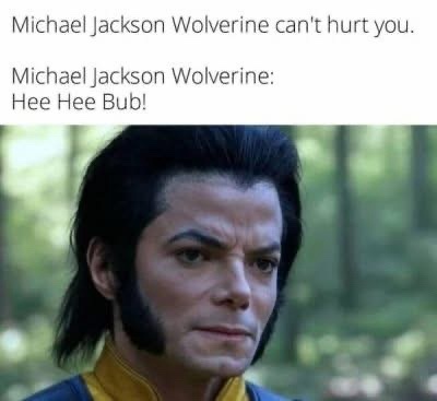 A close-up image of Michael Jackson with a serious, slightly menacing expression, wearing a yellow and black outfit, set…