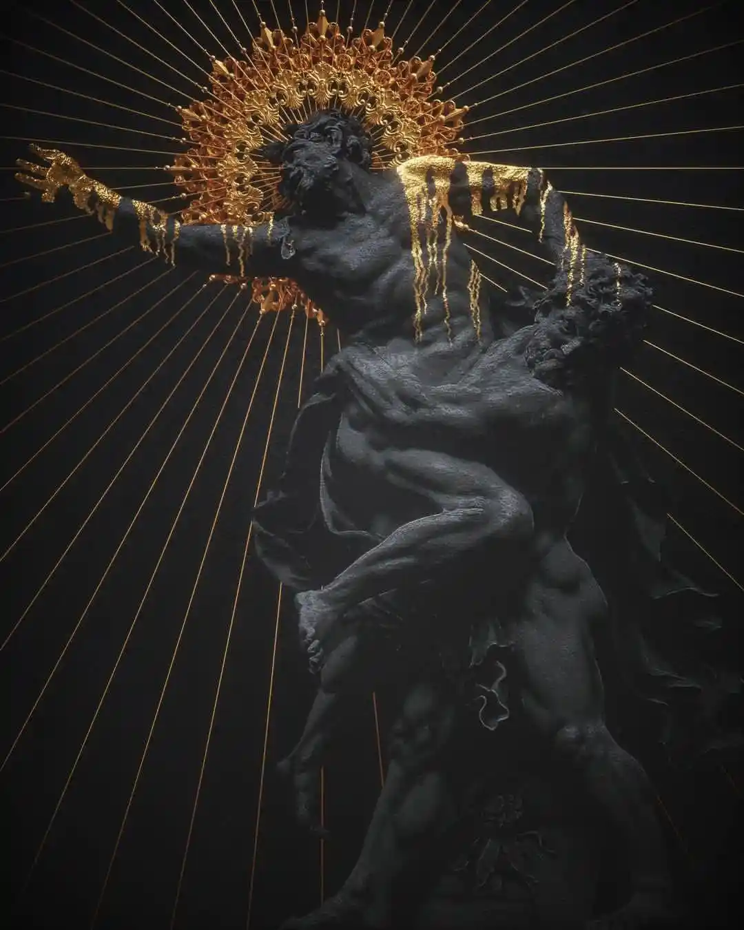 Mysterious Dark Statue that Gives Chills