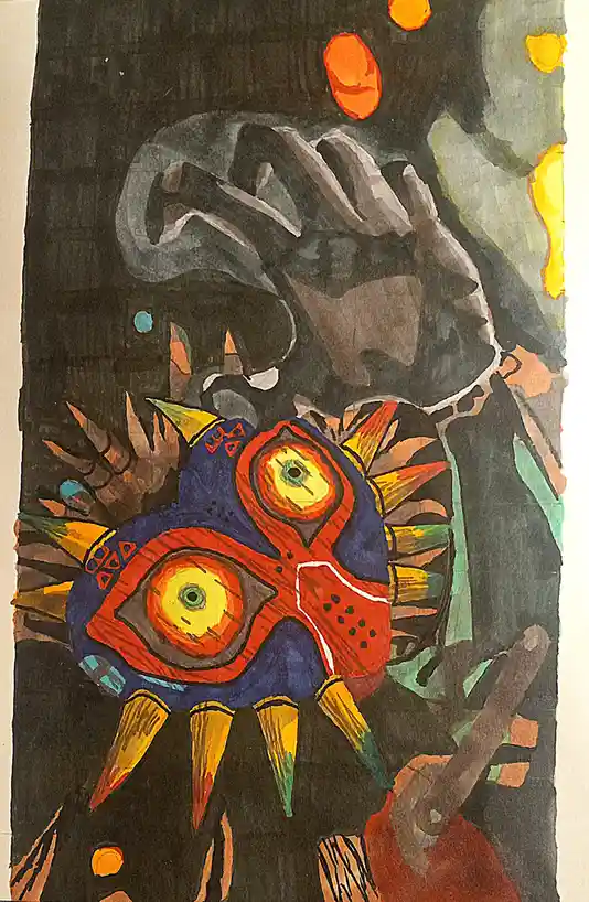 Check Out This Latest Drawing by My Spouse: A Christmas Gift for My Brother!