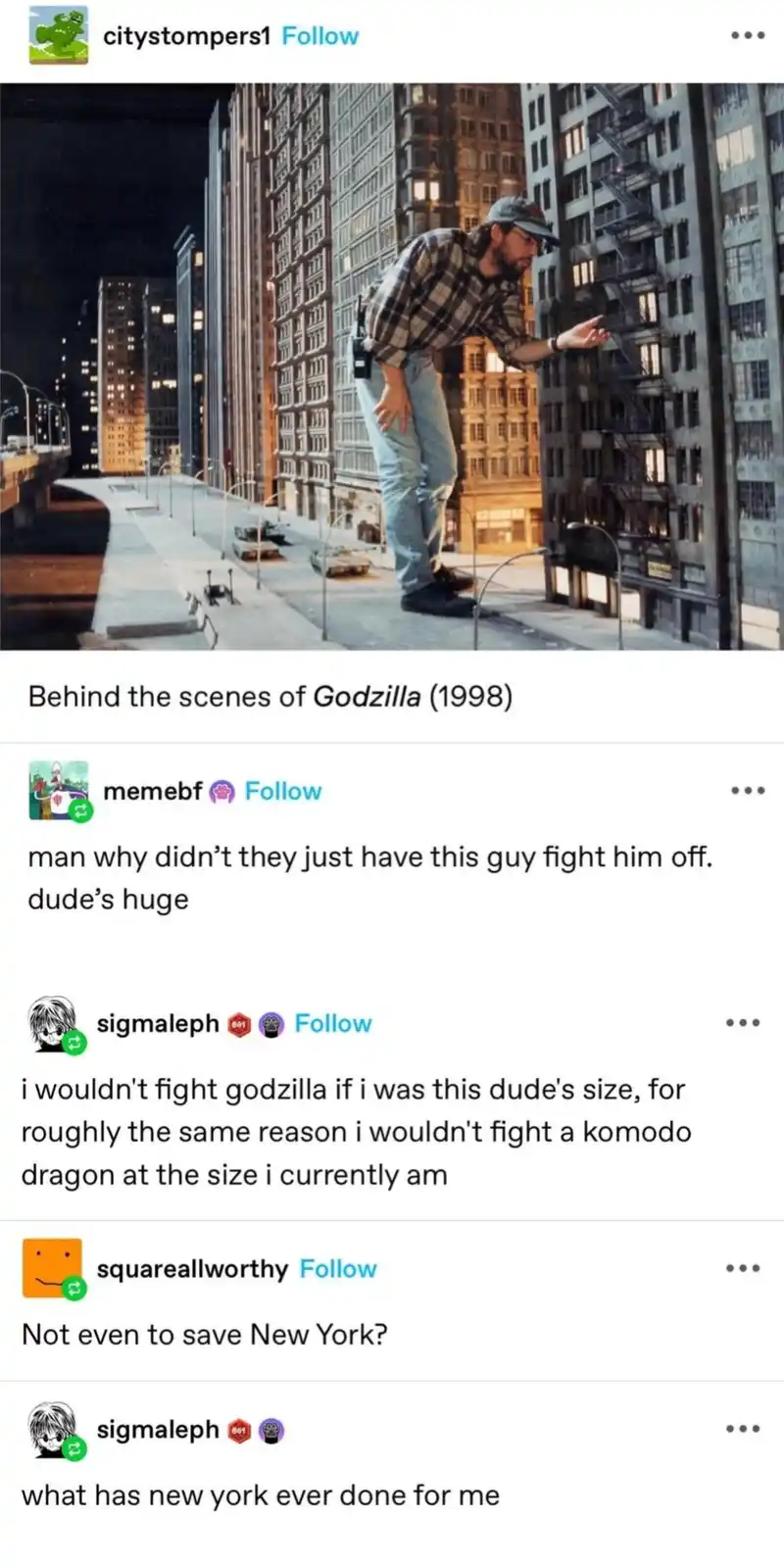 A Man So Large He Could Rival Godzilla