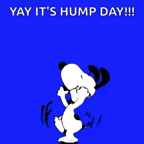The image displays six panels arranged in a 2x3 grid, each featuring the cartoon dog Snoopy in a different pose of joyful…
