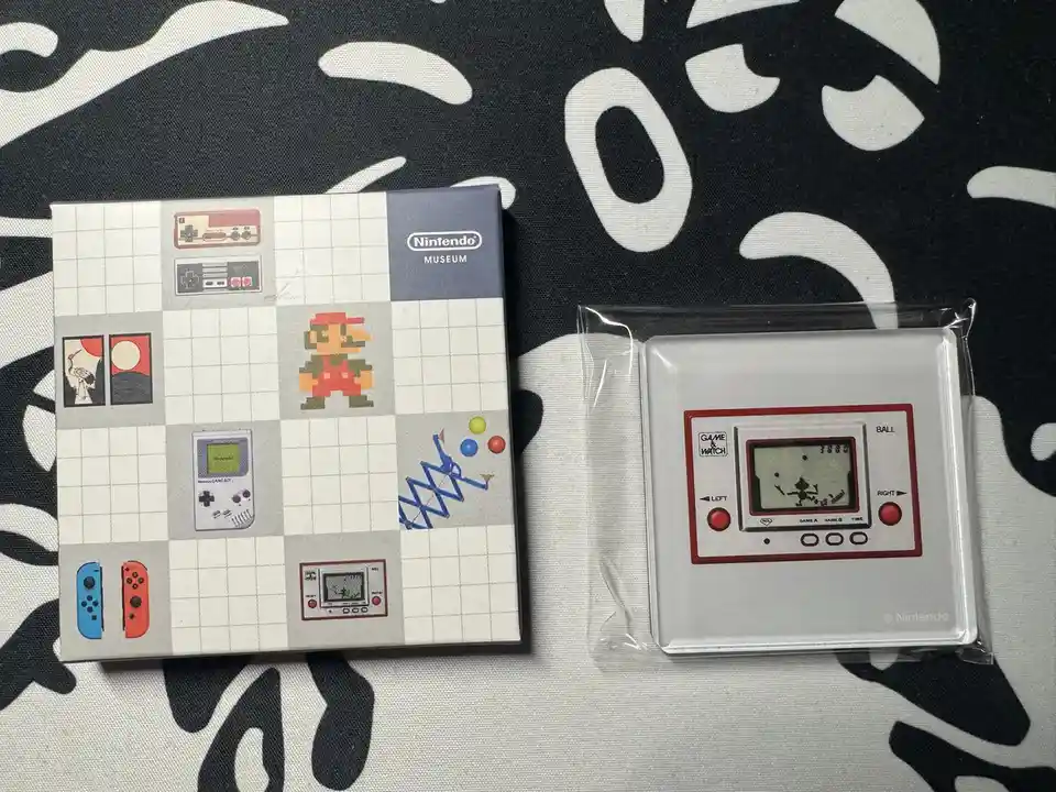 Exclusive Nintendo Museum Kyoto Game & Watch Ball Magnet: A Collector's Gem