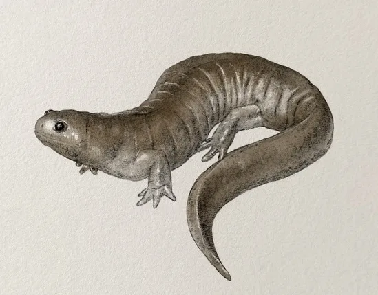 Meet the Streamside Salamander, nature's little wonder.