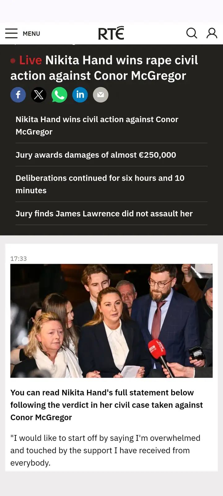 Conor McGregor Faces the Consequences