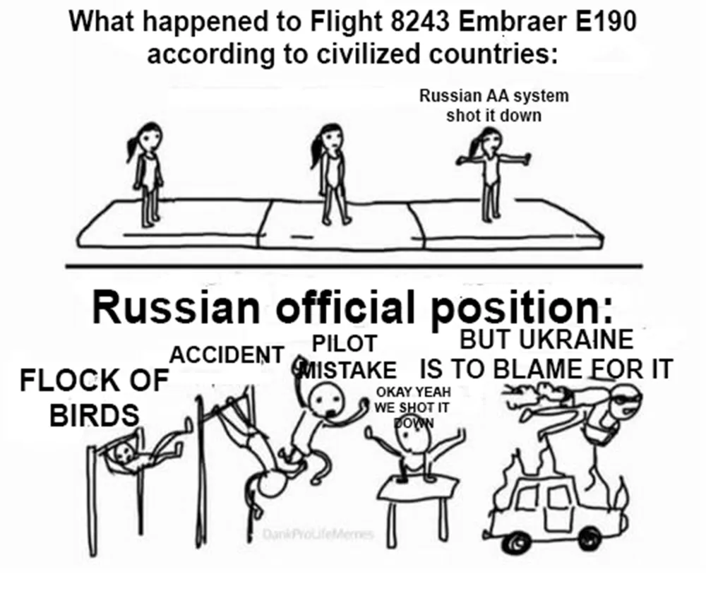 Mental gymnastics at its finest: Russia's quest for the perfect explanation!