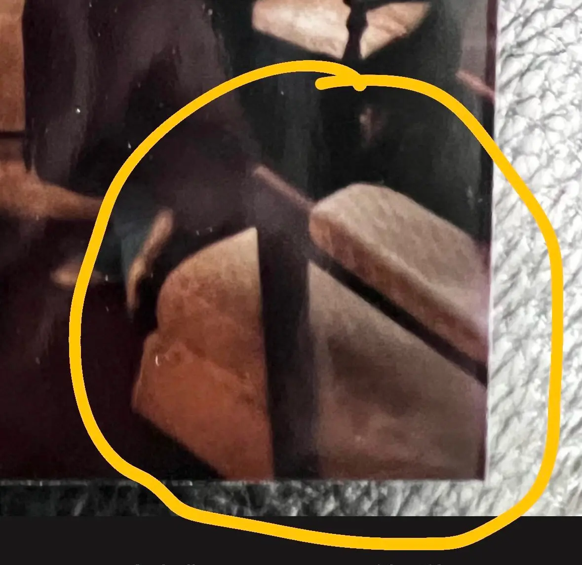 Can anyone help me identify the make of this chair or joinery style? It was a spring rocker from my childhood in the 1980s, but it might be older than that.