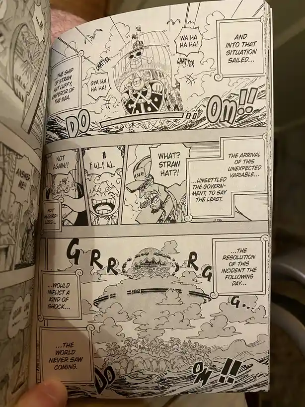 Caught a misprint in One Piece volume 107 – can you spot it?