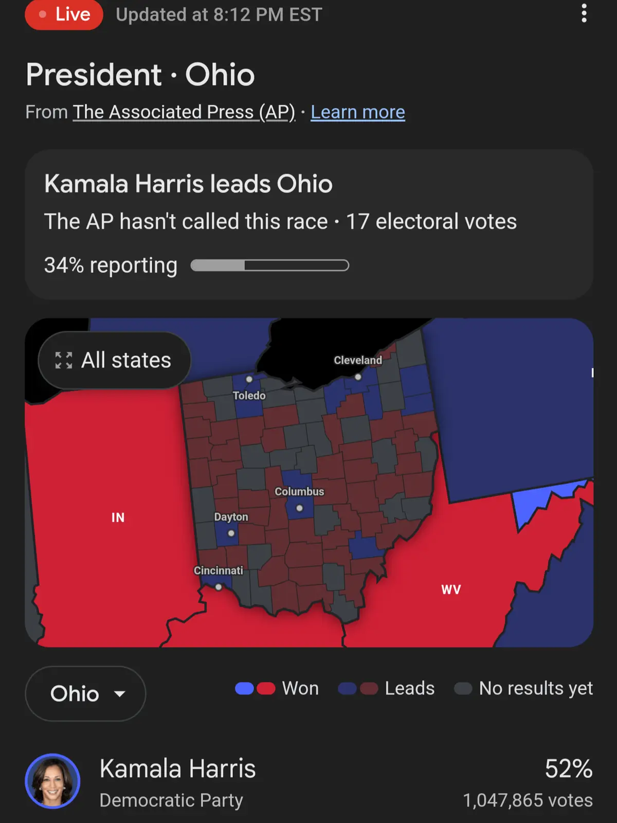 Ohio, Let's Keep It Blue!