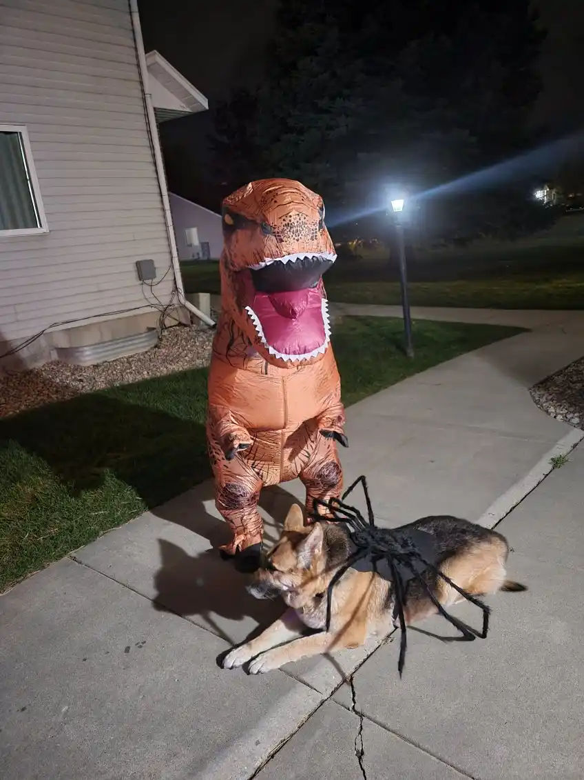 Getting into the Halloween Spirit with Some Spooky Trexing Adventures