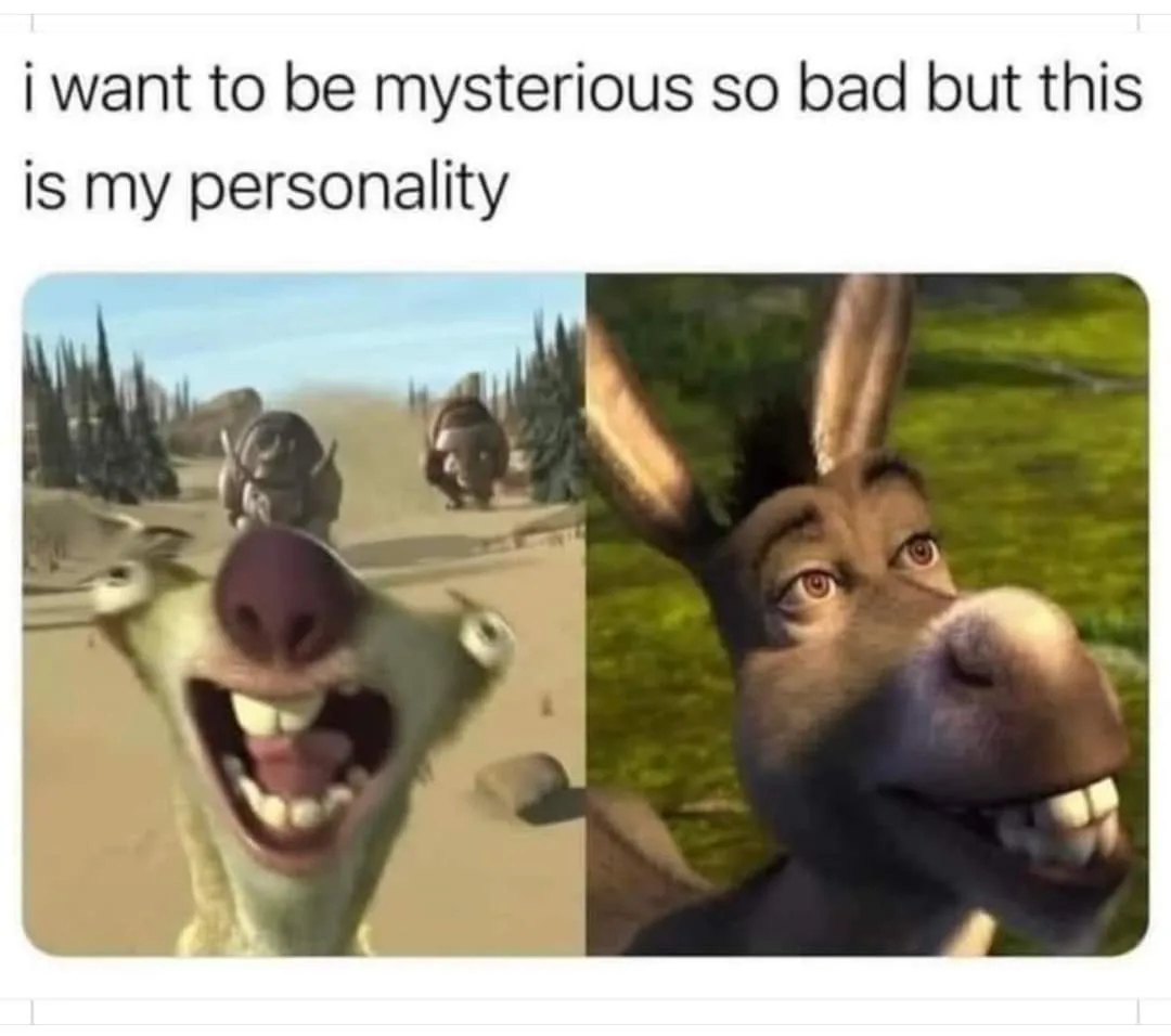 The image is split into two panels. The left panel shows a close-up of the animated character Scrat from Ice Age, with his…