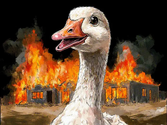 The Unruly Goose Strikes Again!