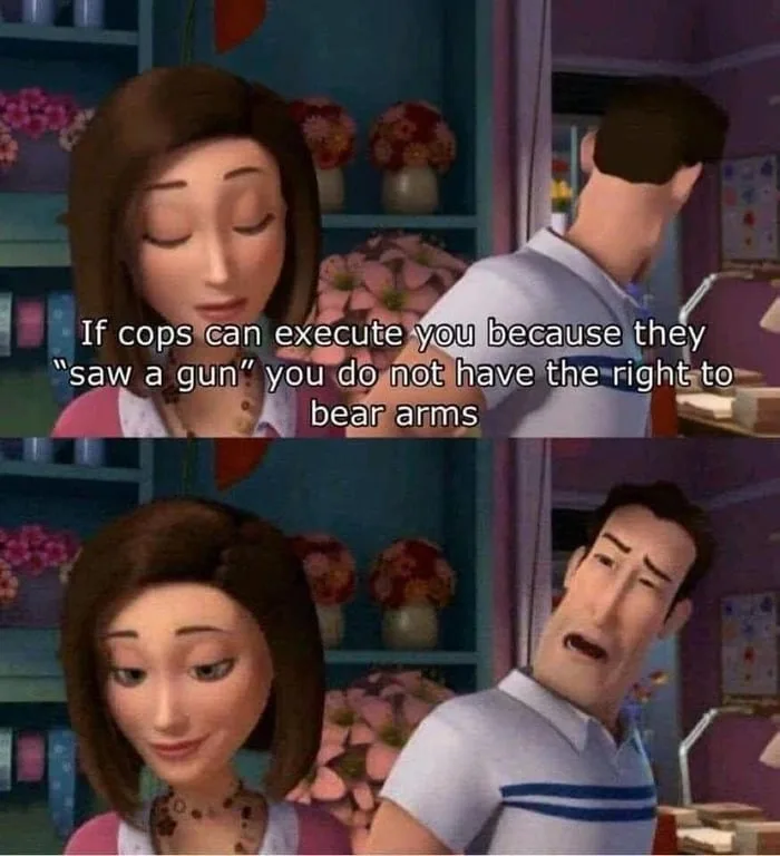 Two panels from the animated movie 'Meet the Robinsons' show a woman with closed eyes and a calm expression while a man…