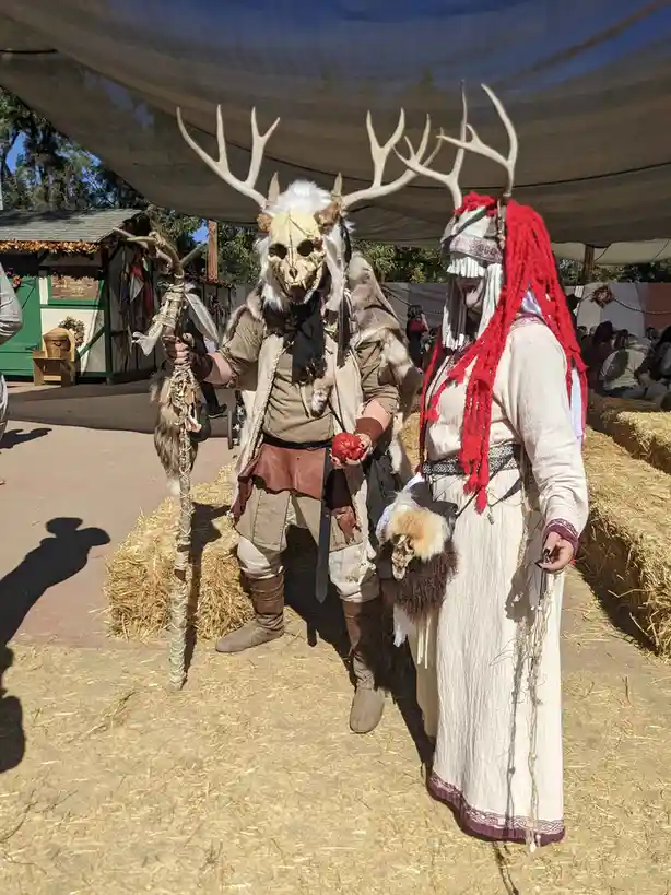 Heilung and Druid costumes: A unique blend of styles.