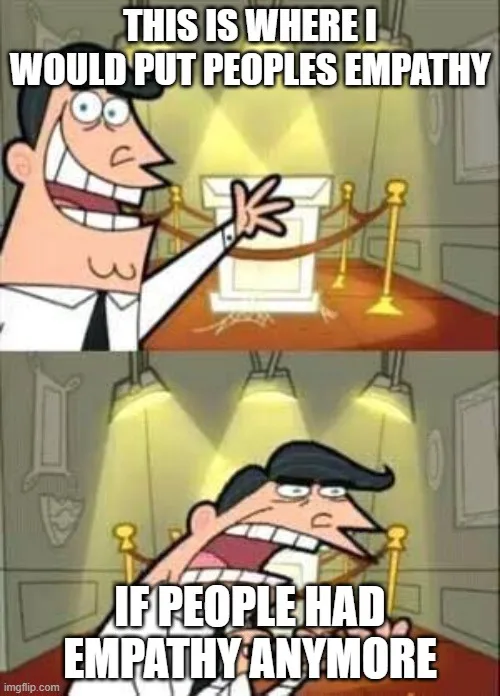 The image is a two-panel meme featuring the animated character Mr. Herriman from 'The Fairly OddParents'. In the top panel…