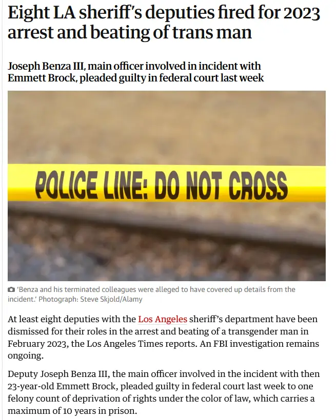A news article screenshot shows a yellow police tape reading 'POLICE LINE: DO NOT CROSS' across the middle. The article…