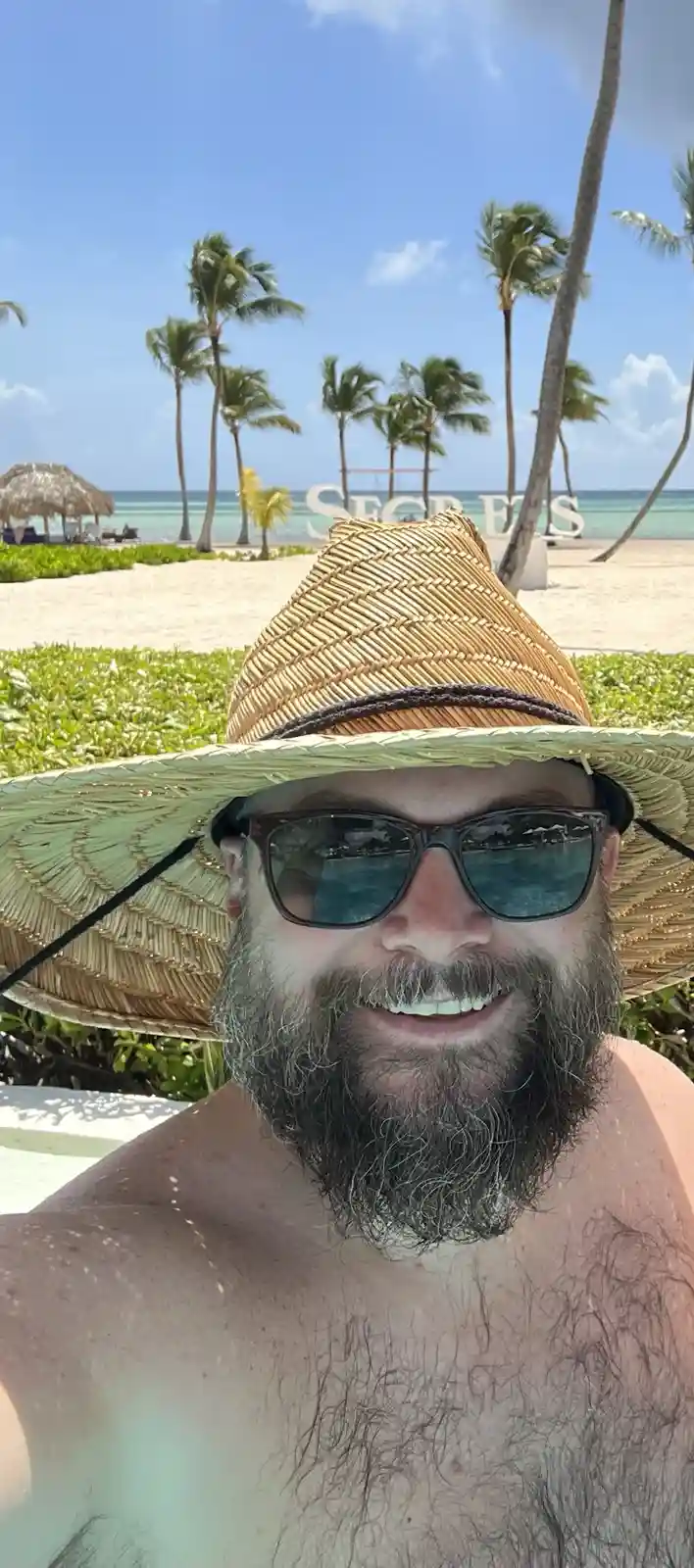 Putting on a smile even when times are tough.