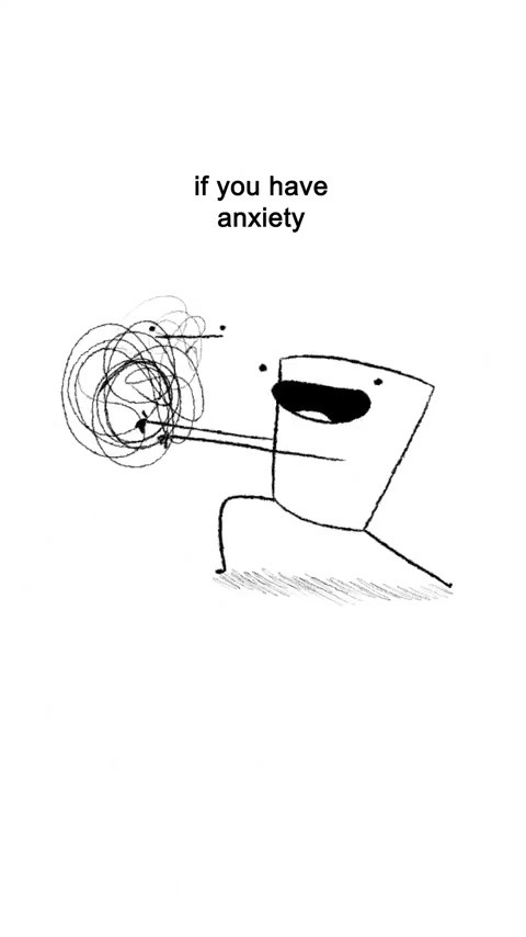 A simple black-and-white cartoon depicts a stick-figure-like character with a wide-open mouth, seemingly shouting or…