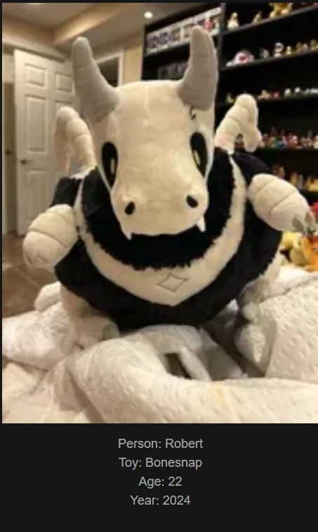 Day 805: Join Me on My Journey at www.saidtheskinhorse.com - Celebrating Our Childhood Toy Connections with Bonesnap, Our Newest Friend!