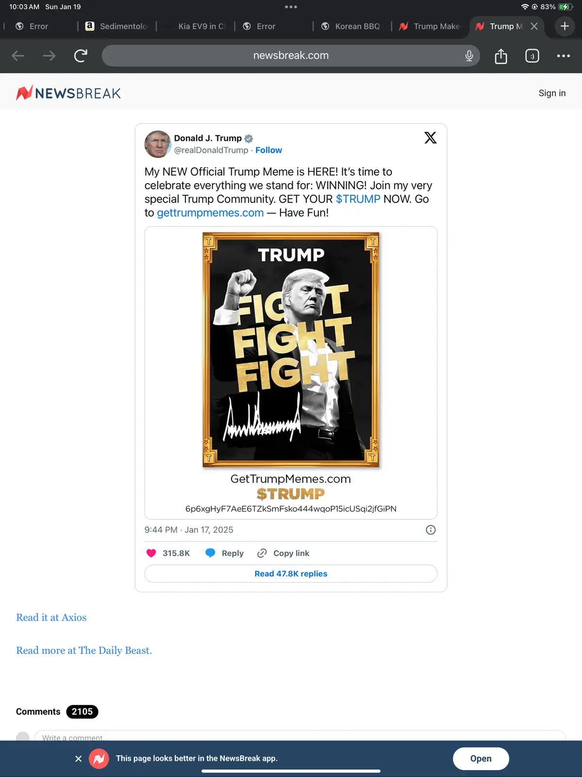 Trump's Latest Scheme: This Commenter Hits the Nail on the Head