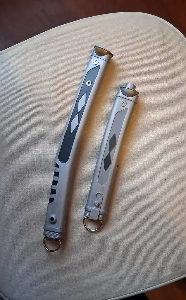 Ahsoka Tano's Stunning Lightsaber Hilts