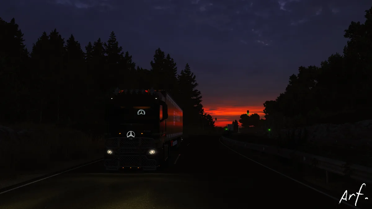 Capturing the magic of a stunning sunset.