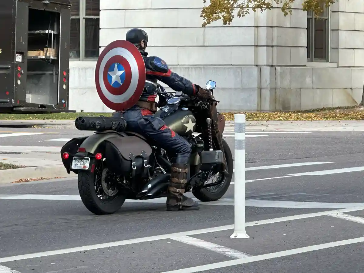 Captain America Says: Don't Forget to Vote Today!