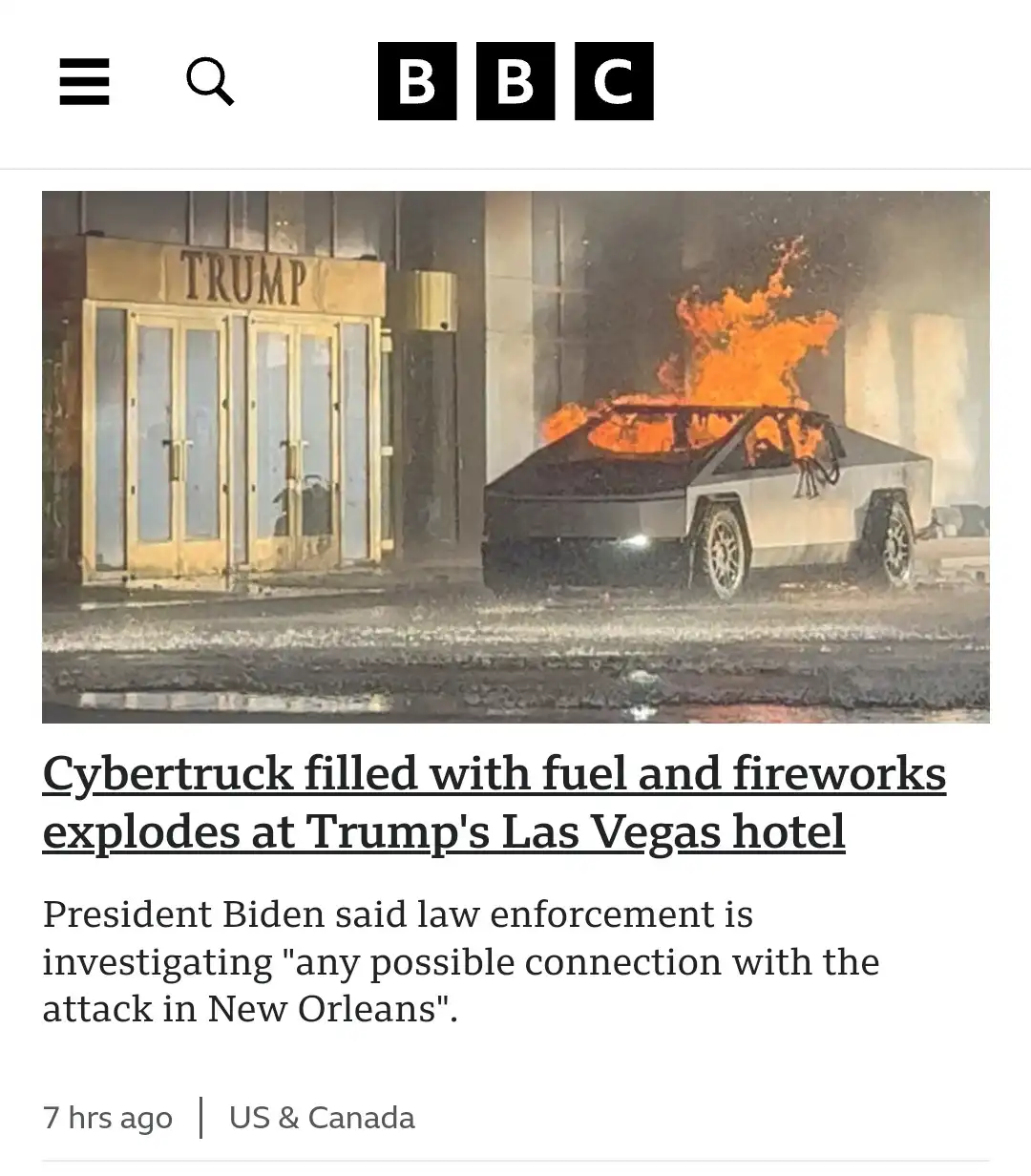 We are undeniably living in the most absurd timeline
