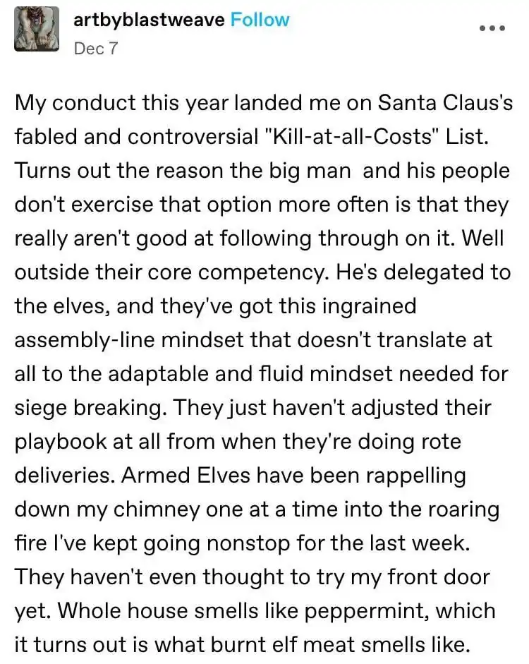 The Controversial 'Kill-at-all-Costs' List of Santa Claus Revealed!