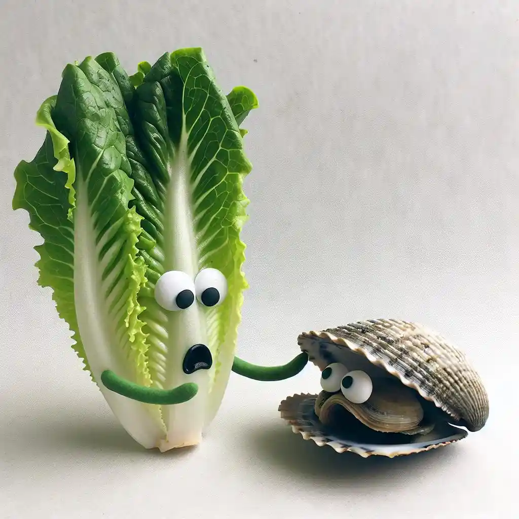 EVERYONE JOIN THE ROMAINE CLAM PARTY