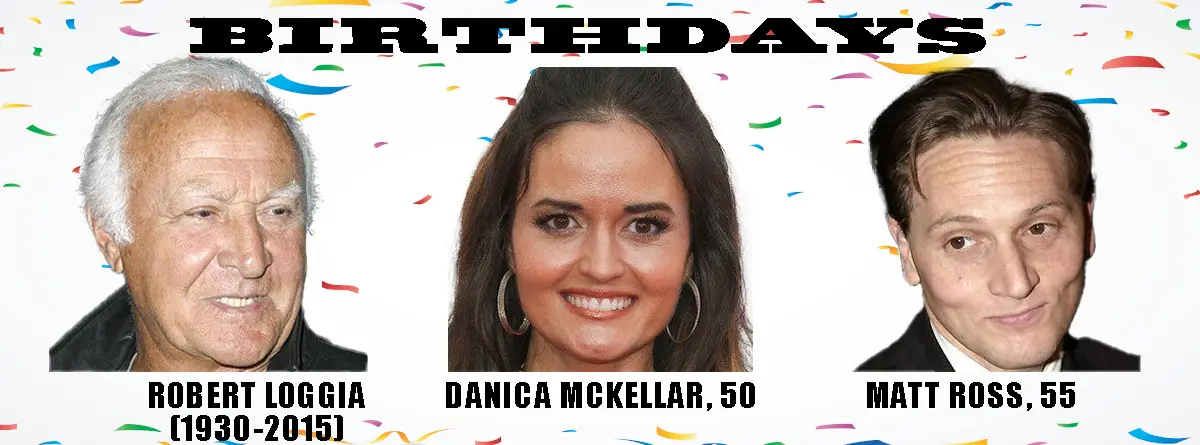 A celebratory birthday meme featuring three headshots against a confetti background. The top text reads 'BIRTHDAYS'. Below…