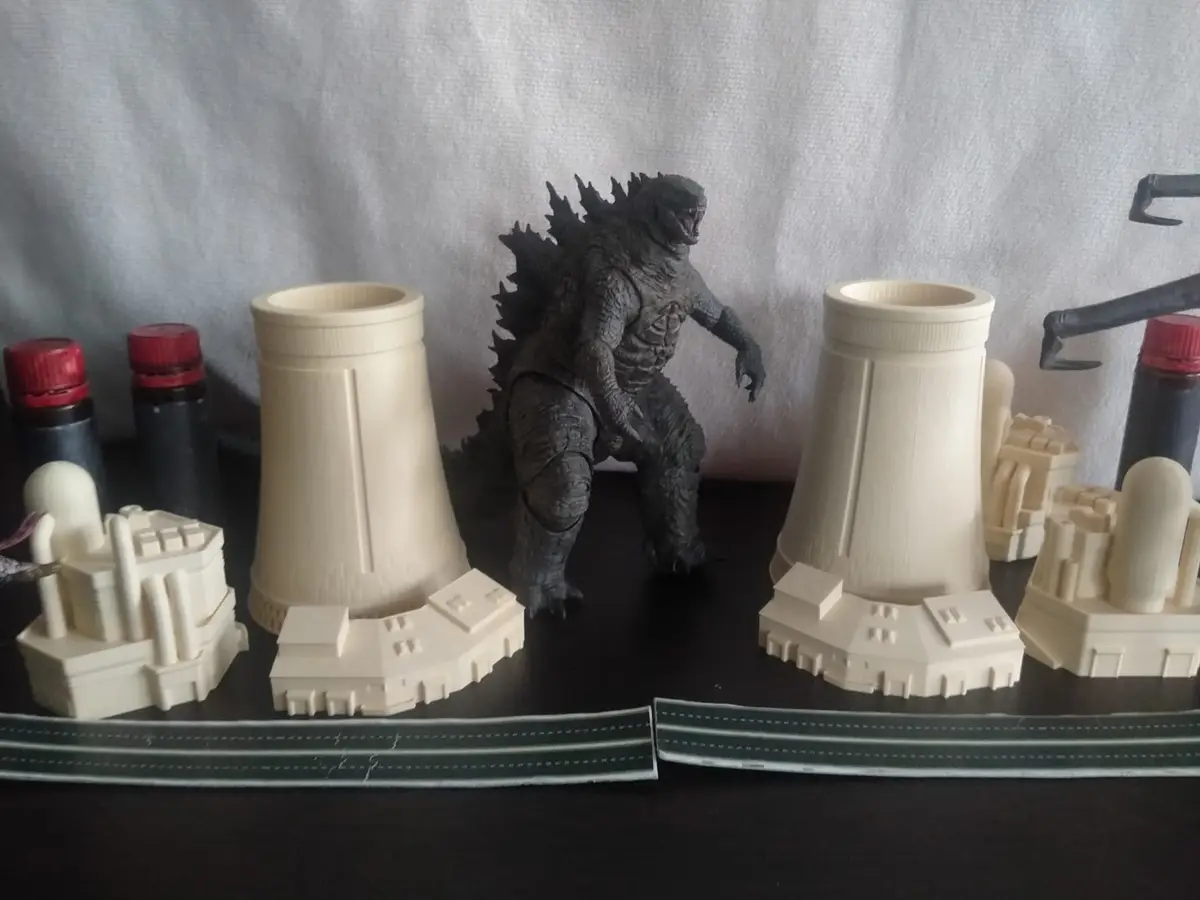 Godzilla-Inspired 3D Printed Nuclear Coolers