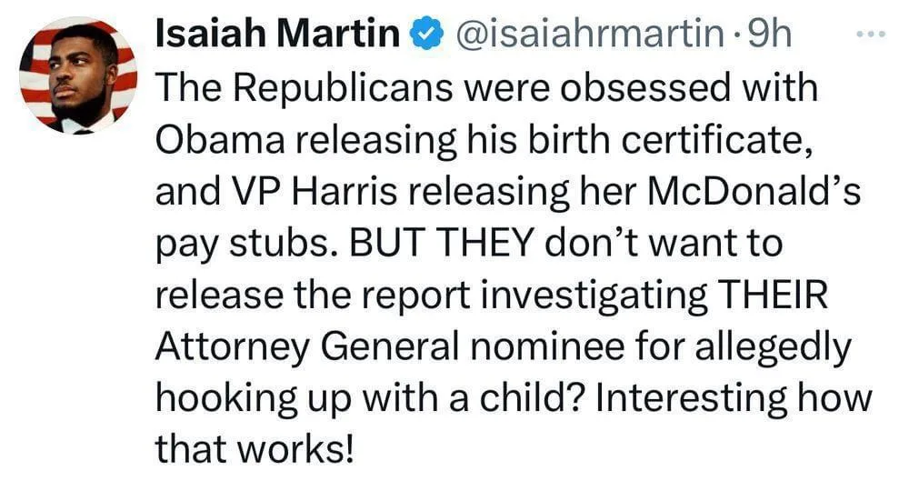 Anything to stir the pot, create outrage, and dominate the narrative.