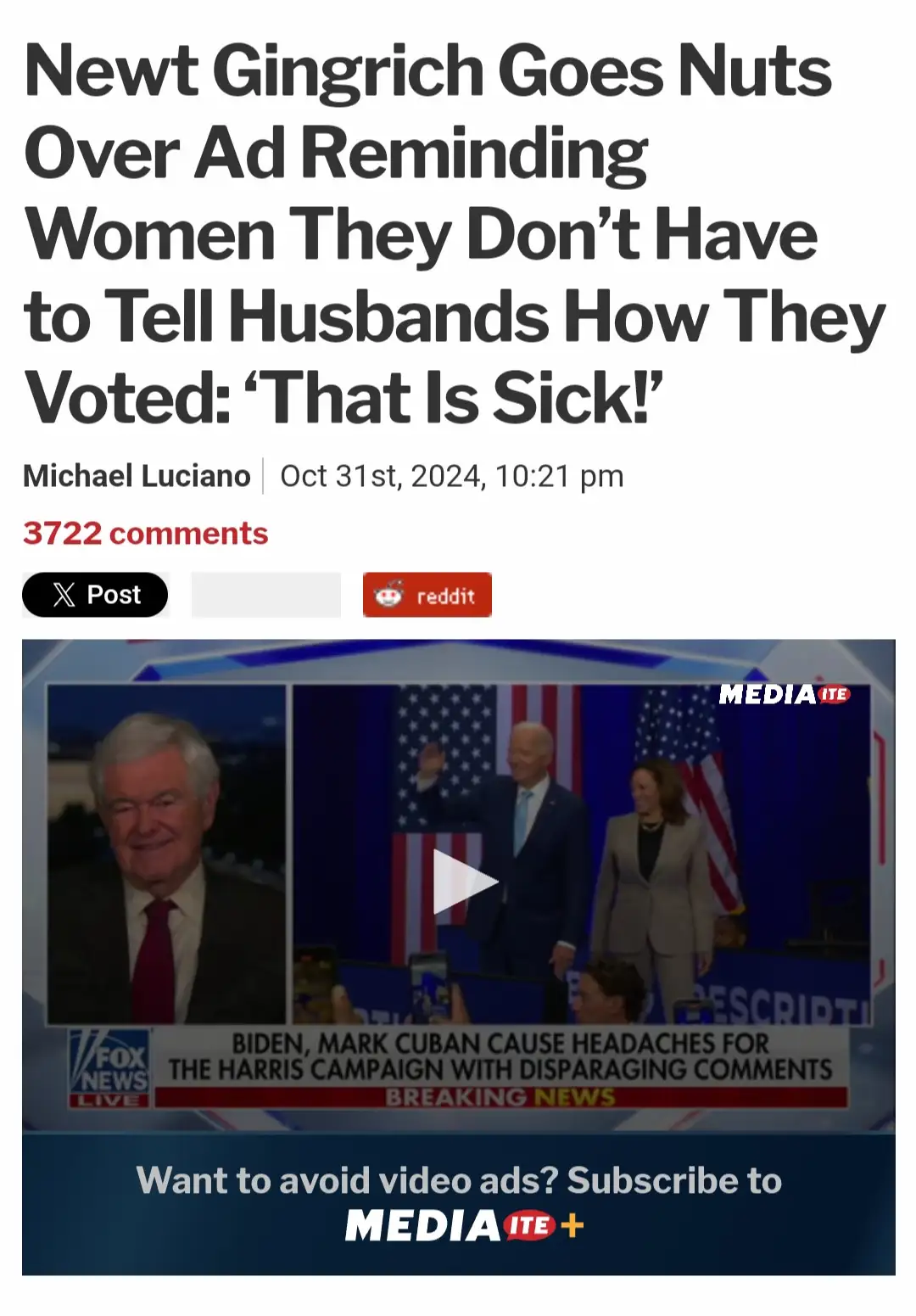 Why is it a problem for women to think for themselves?